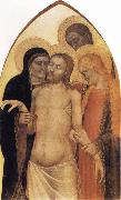 GIOVANNI DA MILANO Pieta oil on canvas